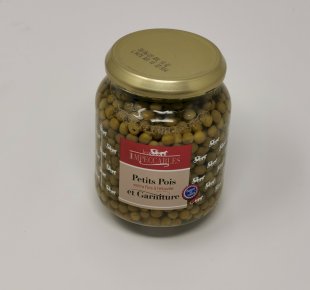 Petits pois extra fins 37 cl