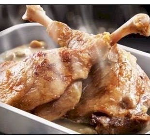 Gigolette de pintade Butternut et cèpes