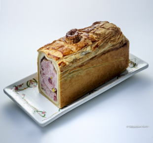 Pâté en croûte aux pistaches